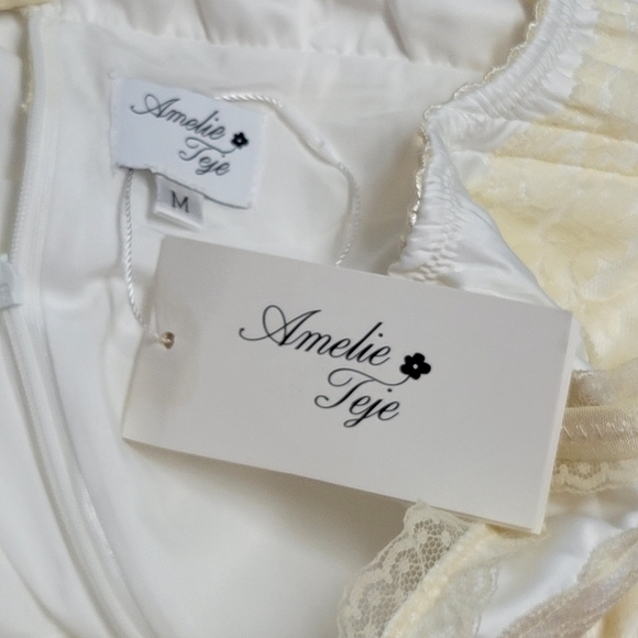 Amelie Teje NWT Sharona Dress Size Medium. - Picture 10 of 13